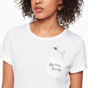 Kate Spade Cotten Bee my Honey Tee